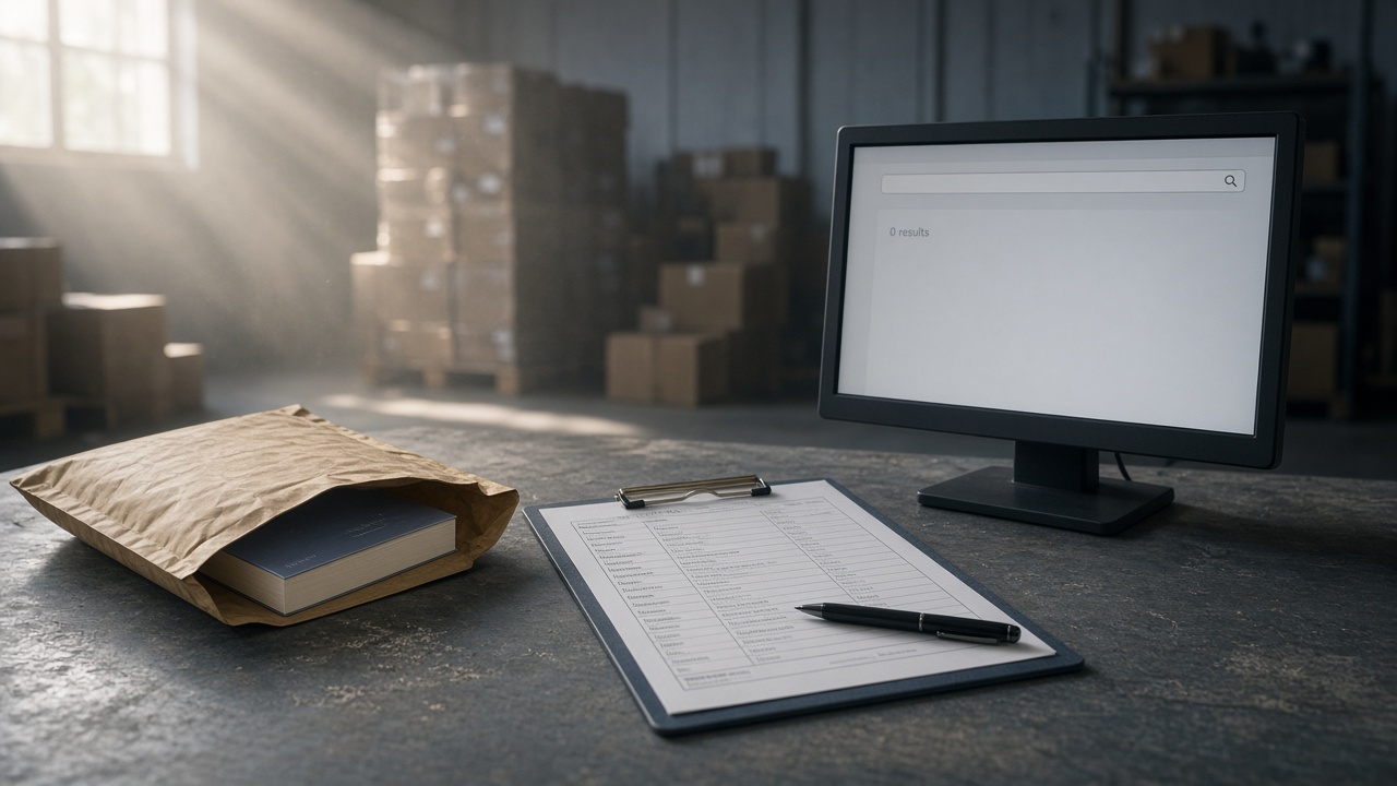 When Amazon Goes Quiet: Metadata, Packaging, and Proof of Life
