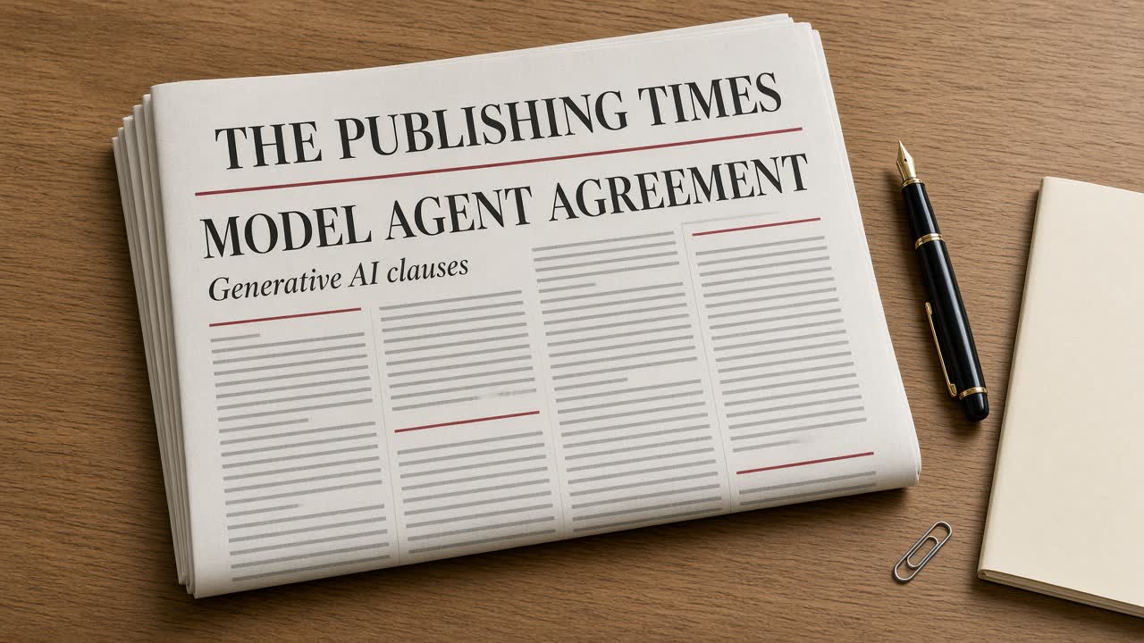 ASA Publishes a Model Literary Agent Agreement With AI Clauses