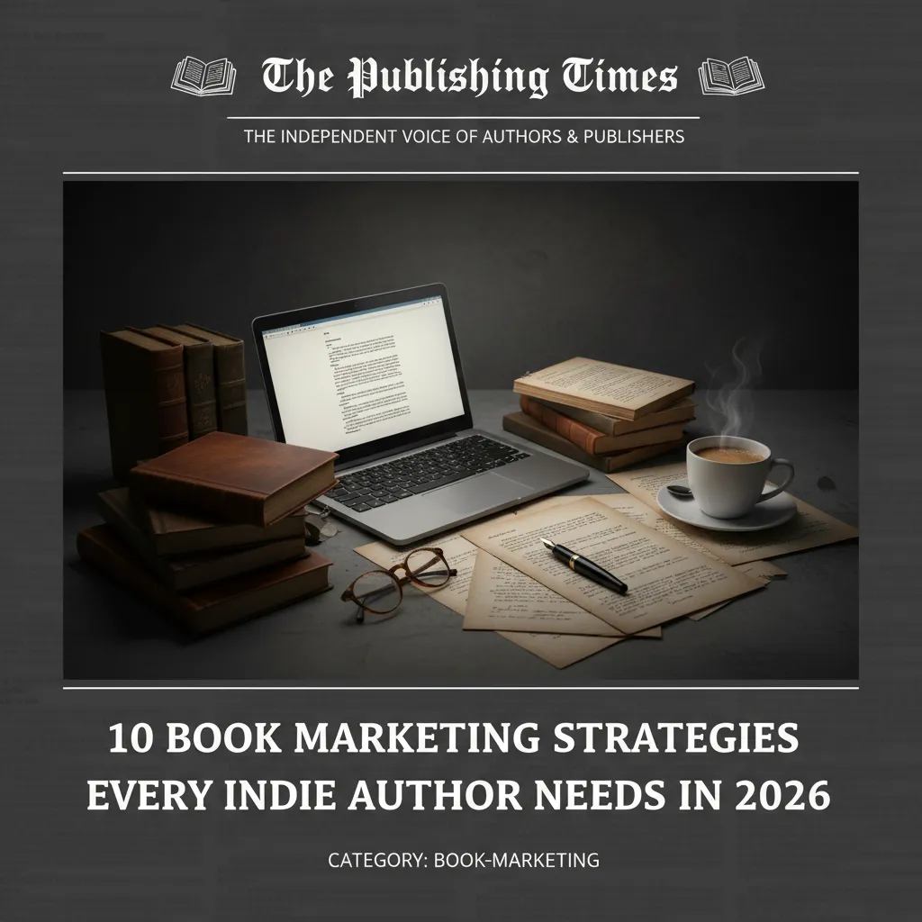 10 Book Marketing Strategies Every Indie Author Needs in 2026