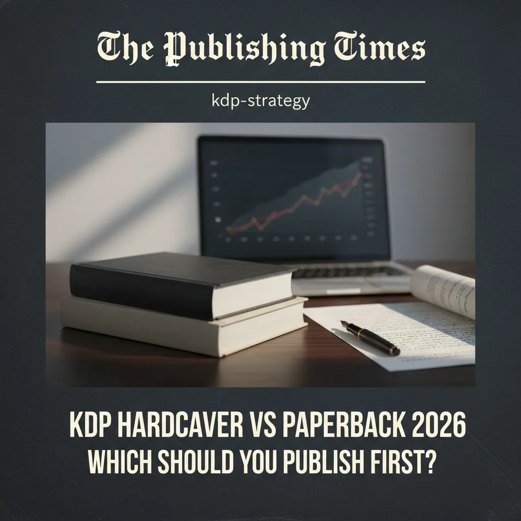 KDP Hardcover vs Paperback 2026: Which Should You Publish First?