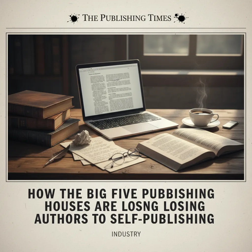 How the Big Five Publishing Houses Are Losing Authors to Self-Publishing