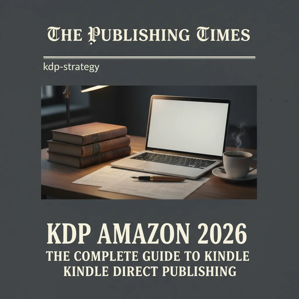 KDP Amazon 2026: The Complete Guide to Kindle Direct Publishing