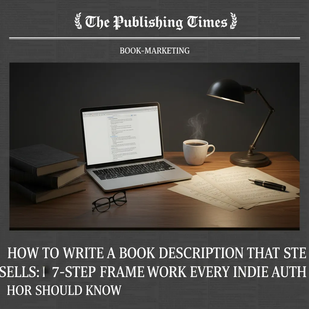 How to Write a Book Description That Sells: The 7-Step Framework Every Indie Author Needs