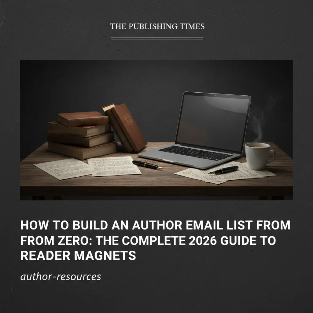 How to Build an Author Email List from Zero: The Complete 2026 Guide to Reader Magnets and Newsletter Growth