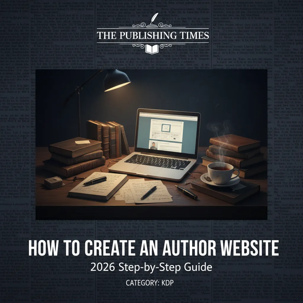 How to Create an Author Website: 2026 Step-by-Step Guide
