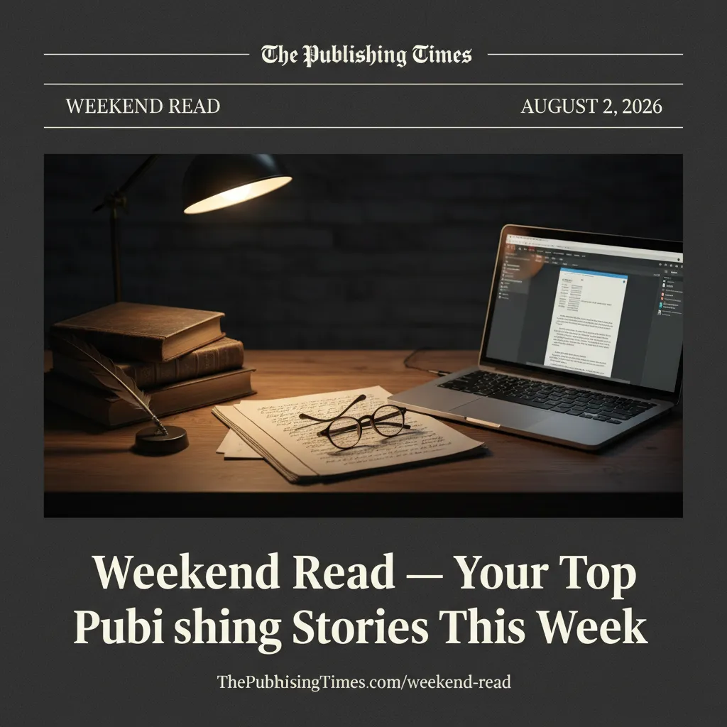 Weekend Read — Your Top Publishing Stories This Week (August 2, 2026)