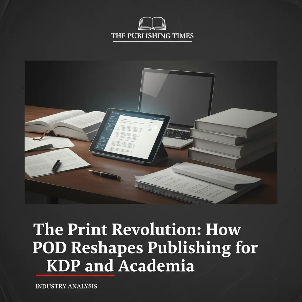 The Print Revolution: How POD Reshapes Publishing for KDP and Academia
