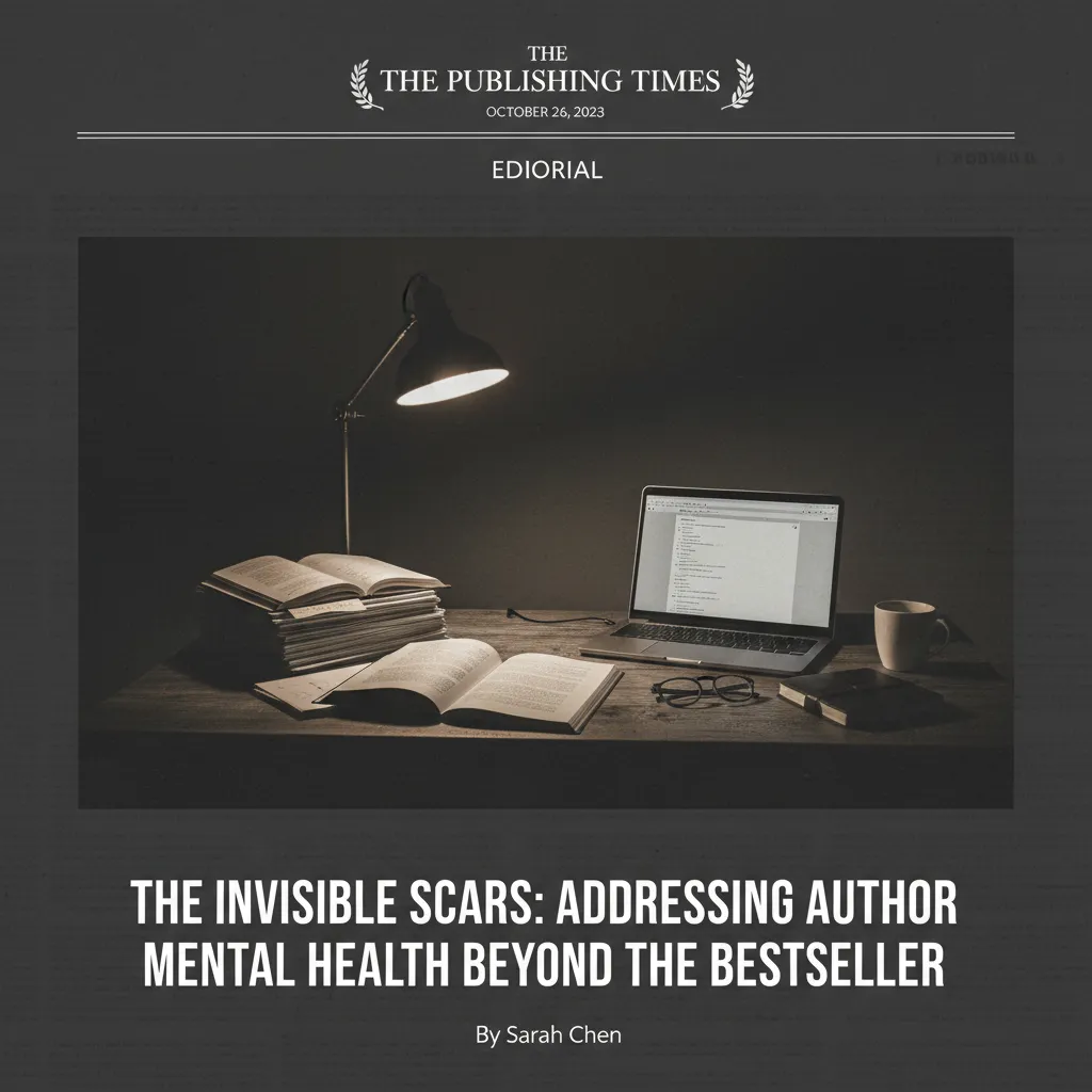 The Invisible Scars: Addressing Author Mental Health Beyond the Bestseller