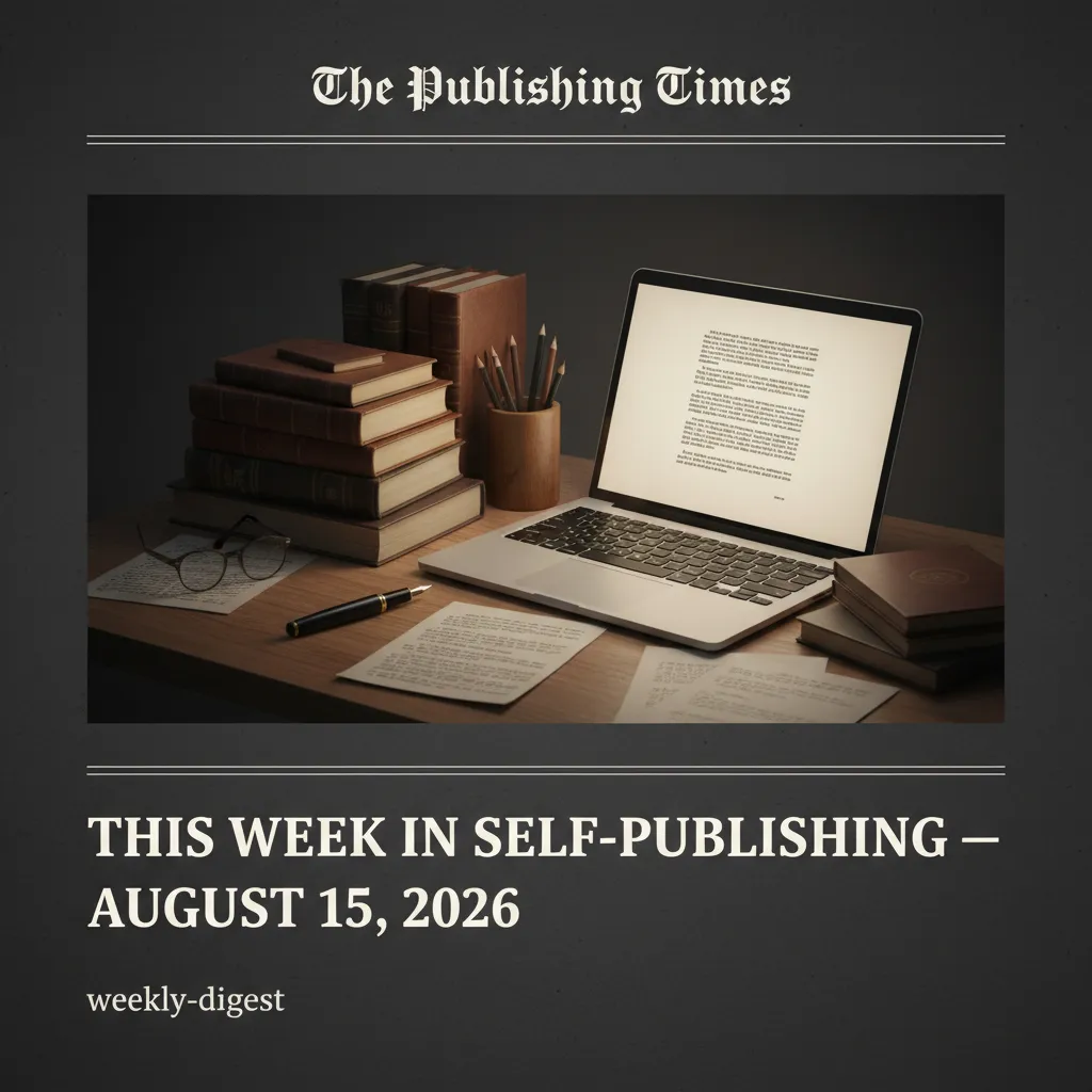 This Week in Self-Publishing — August 15, 2026