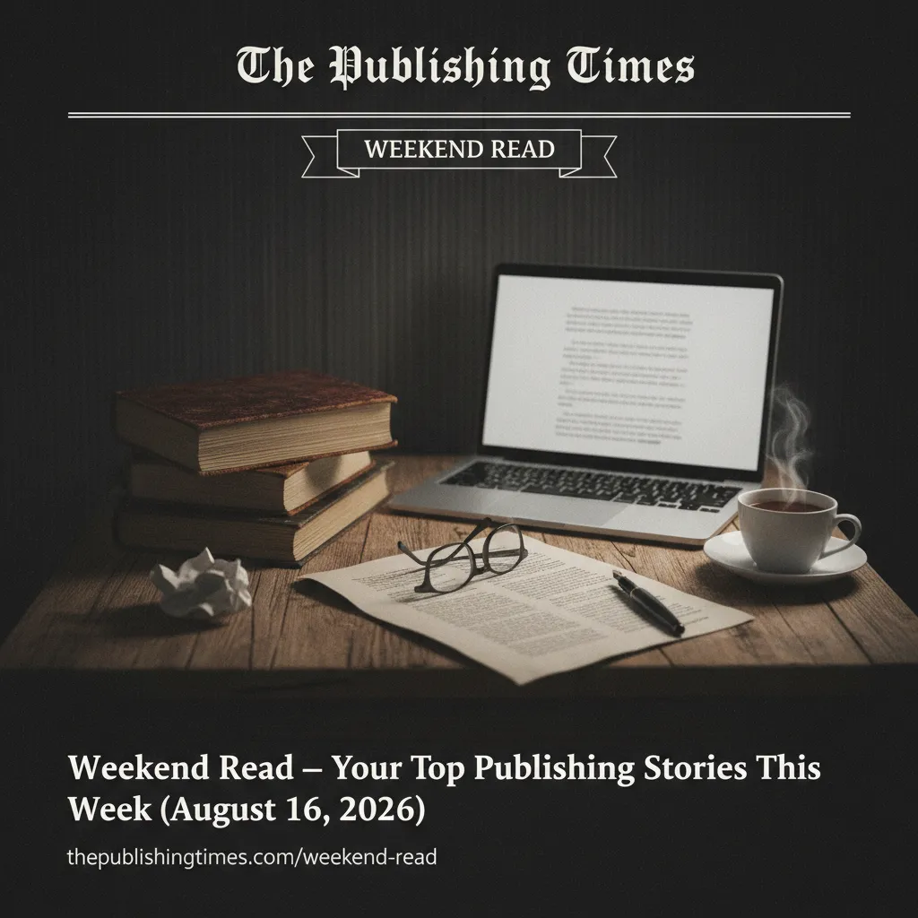 Weekend Read — Your Top Publishing Stories This Week (August 16, 2026)