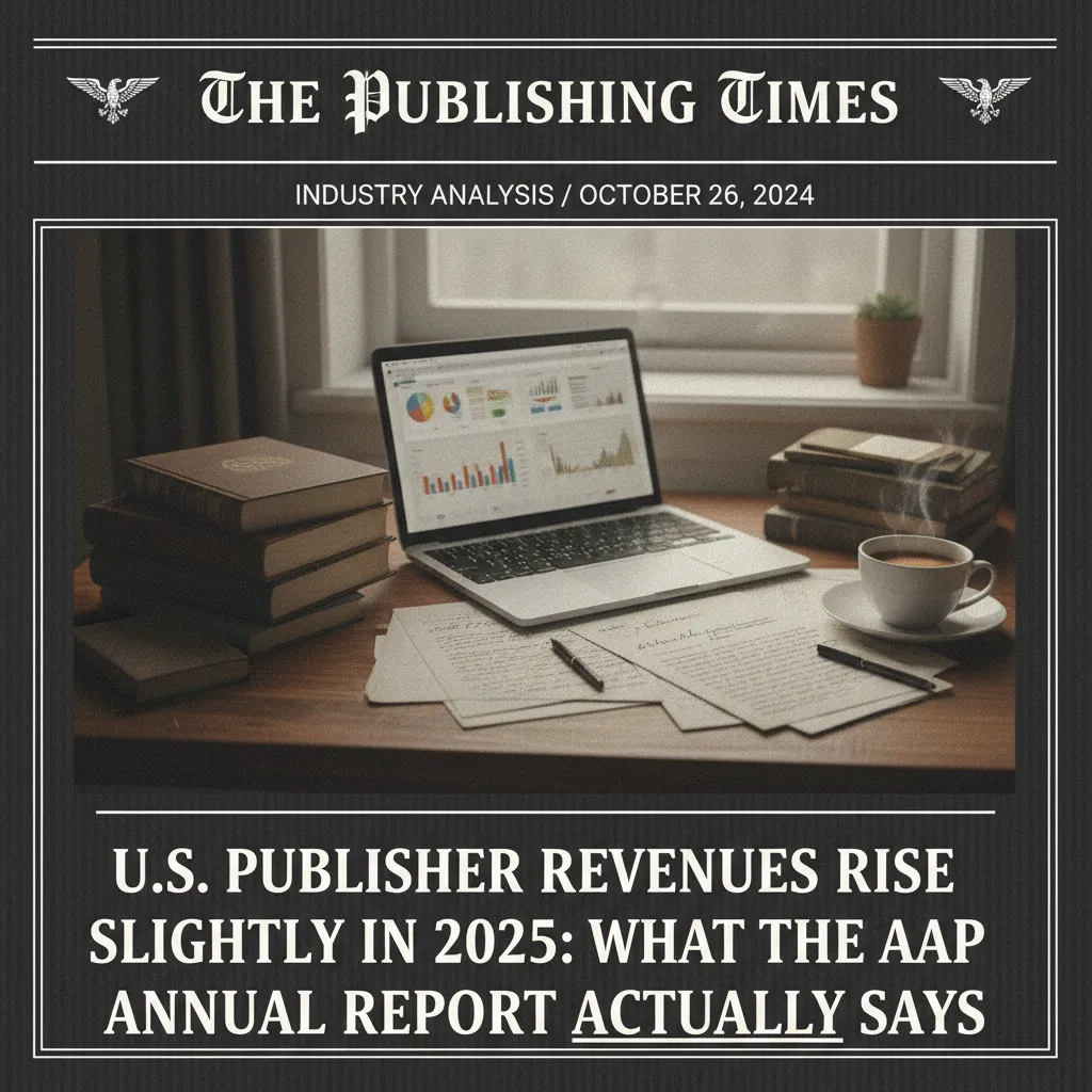 U.S. Publisher Revenues Rise Slightly in 2025: What the AAP Annual Report Actually Means for Indies