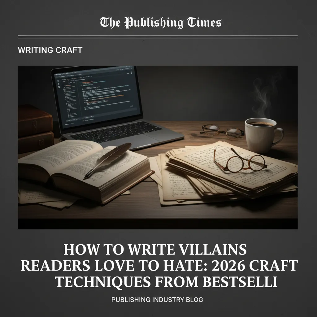 How to Write Villains Readers Love to Hate: 2026 Craft Techniques From Bestselling Authors