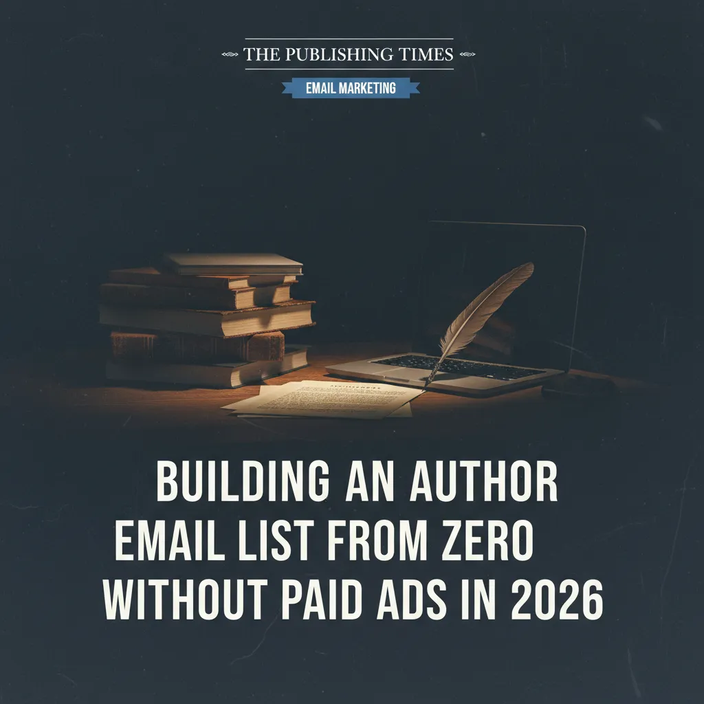 Building an Author Email List from Zero Without Paid Ads in 2026