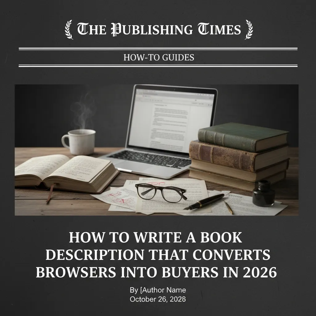 How to Write a Book Description That Converts Browsers Into Buyers in 2026
