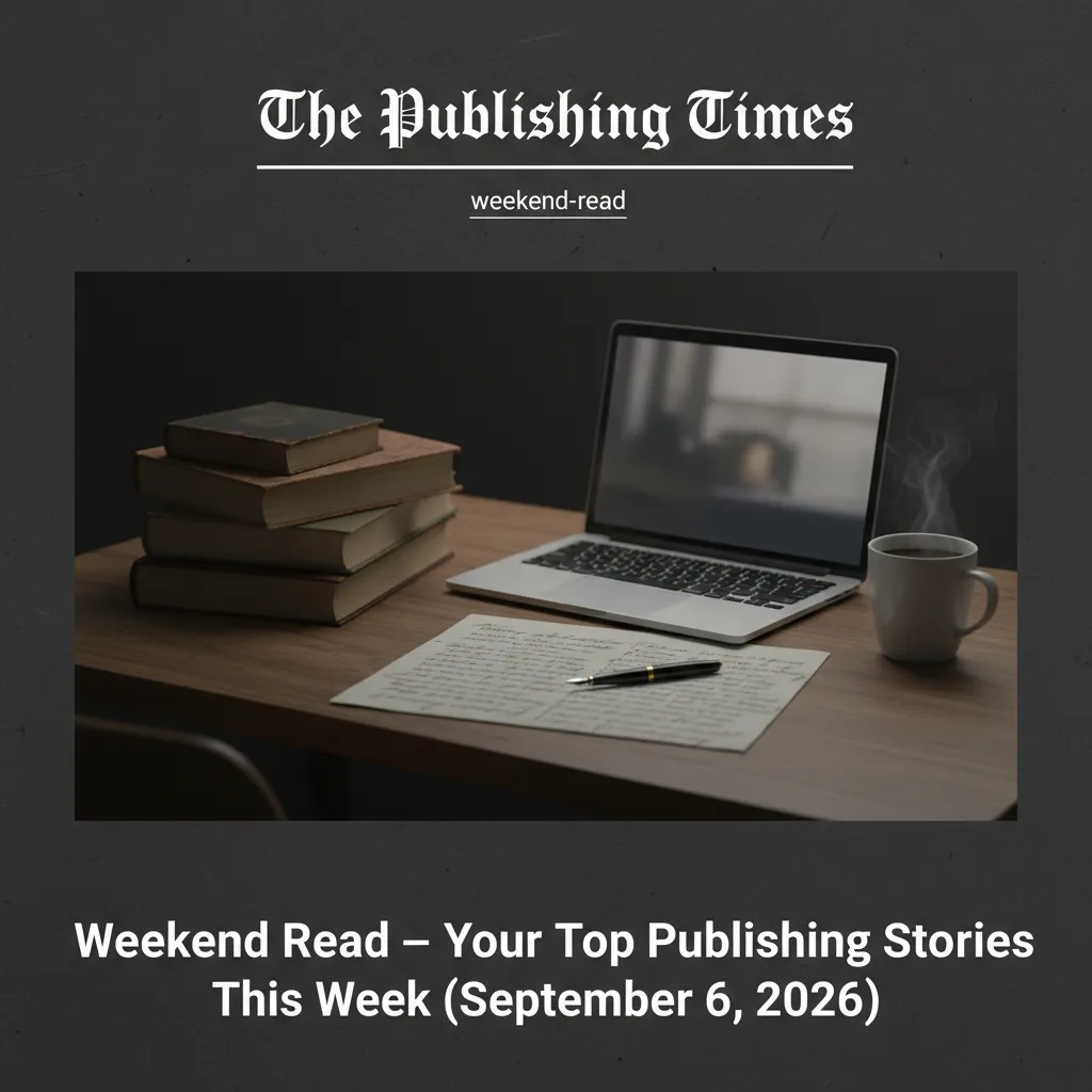 Weekend Read — Your Top Publishing Stories This Week (September 6, 2026)
