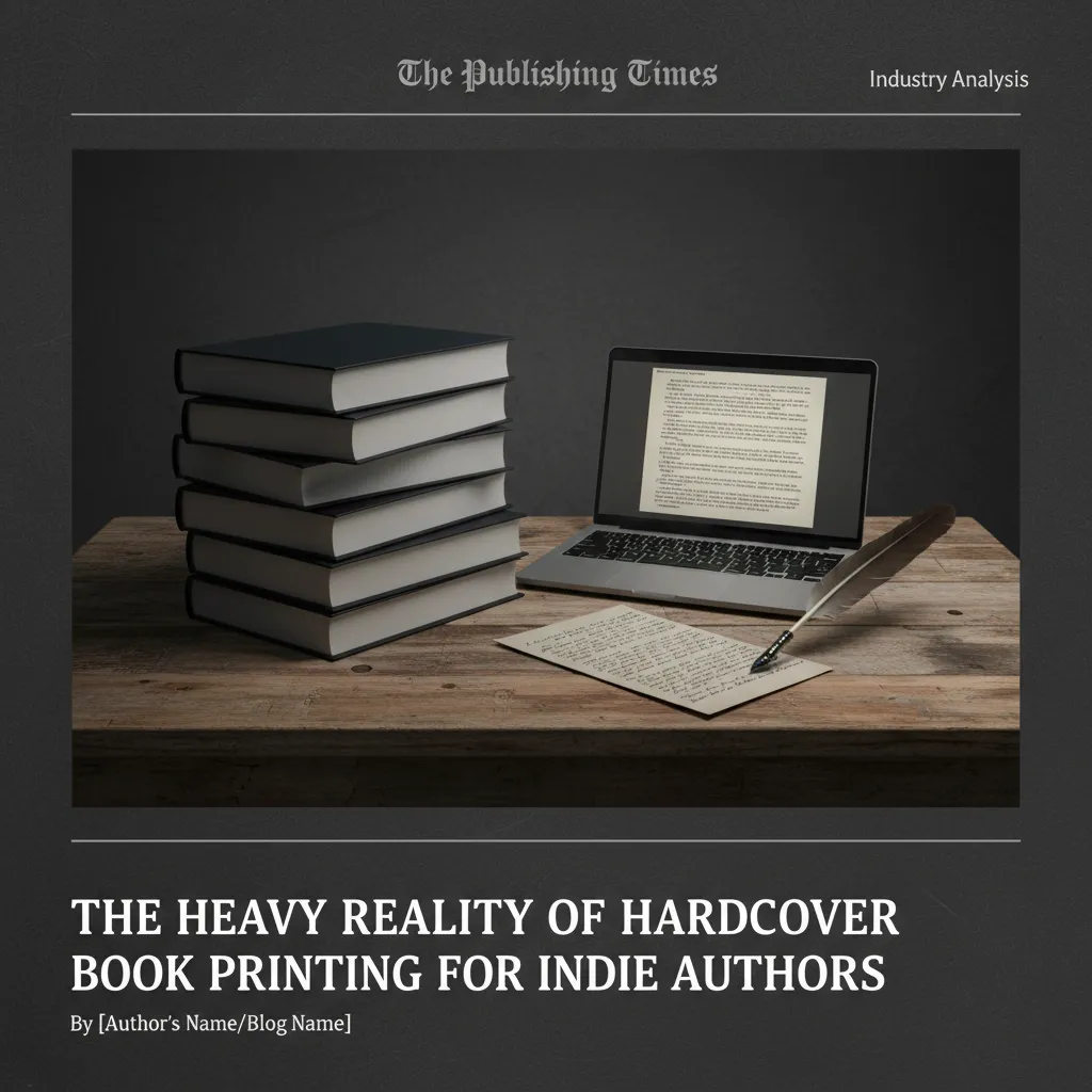 The Heavy Reality of Hardcover Book Printing for Indie Authors