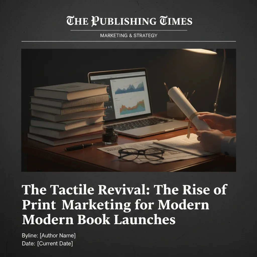 The Tactile Revival: The Rise of Print Marketing for Modern Book Launches