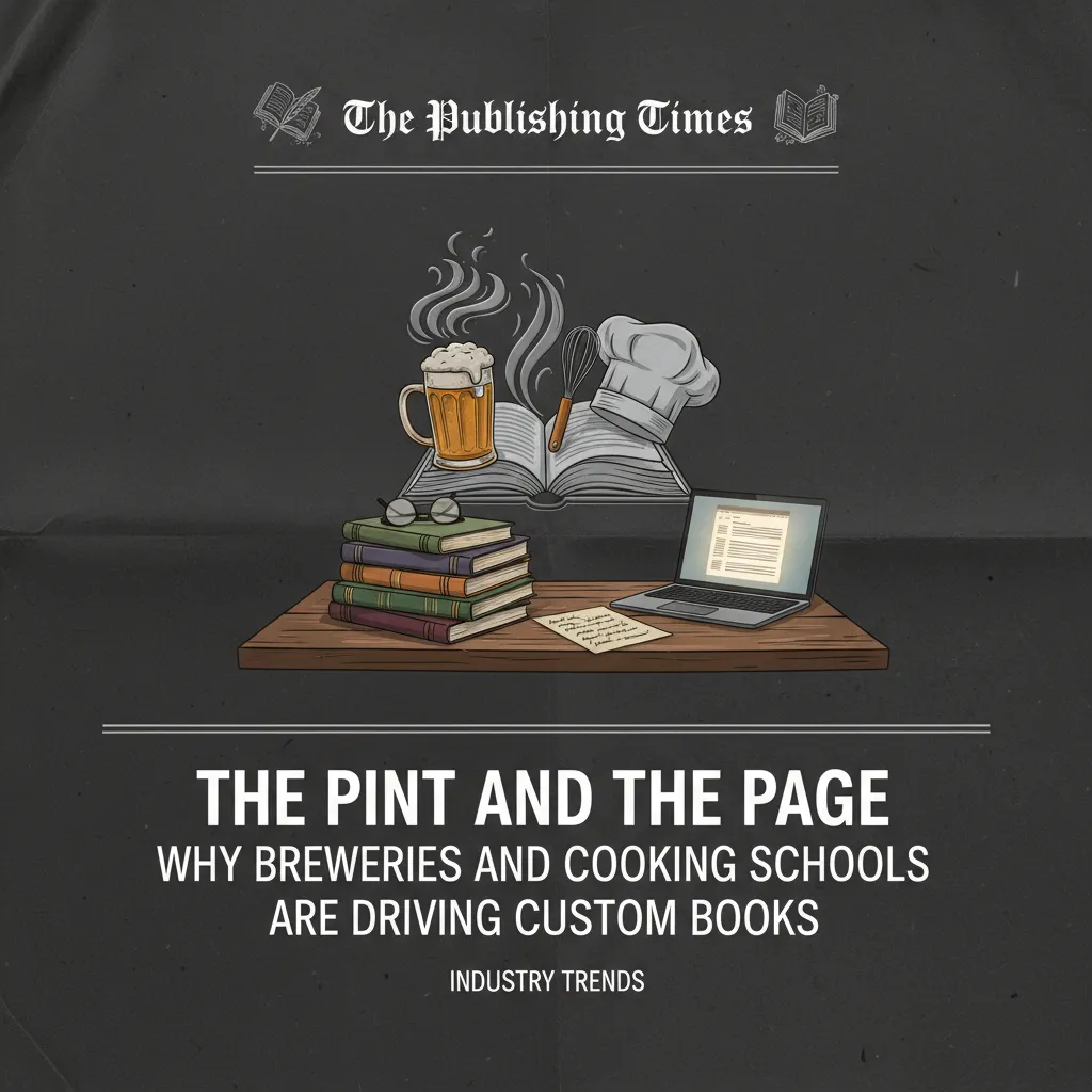 The Pint and the Page: Why Breweries and Cooking Schools Are Driving Custom Book Printing