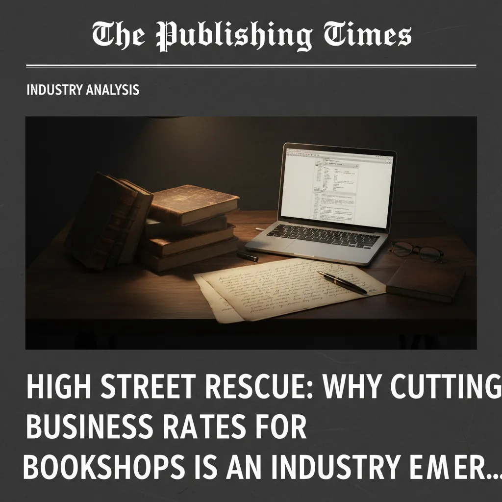 High Street Rescue: Why Cutting Business Rates for Bookshops is an Industry Emergency
