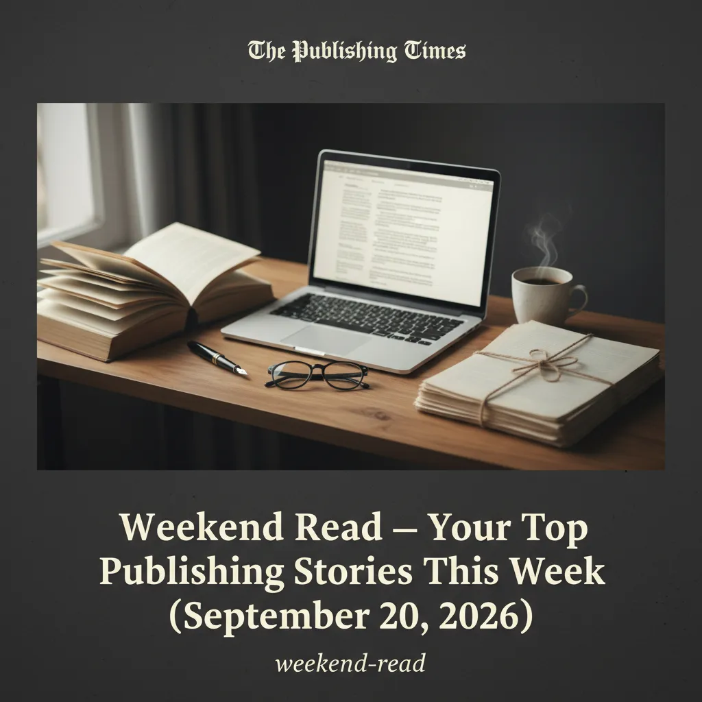 Weekend Read — Your Top Publishing Stories This Week (September 20, 2026)