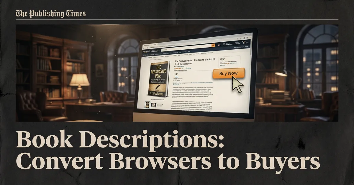 How to Write a Book Description That Converts Browsers Into Buyers