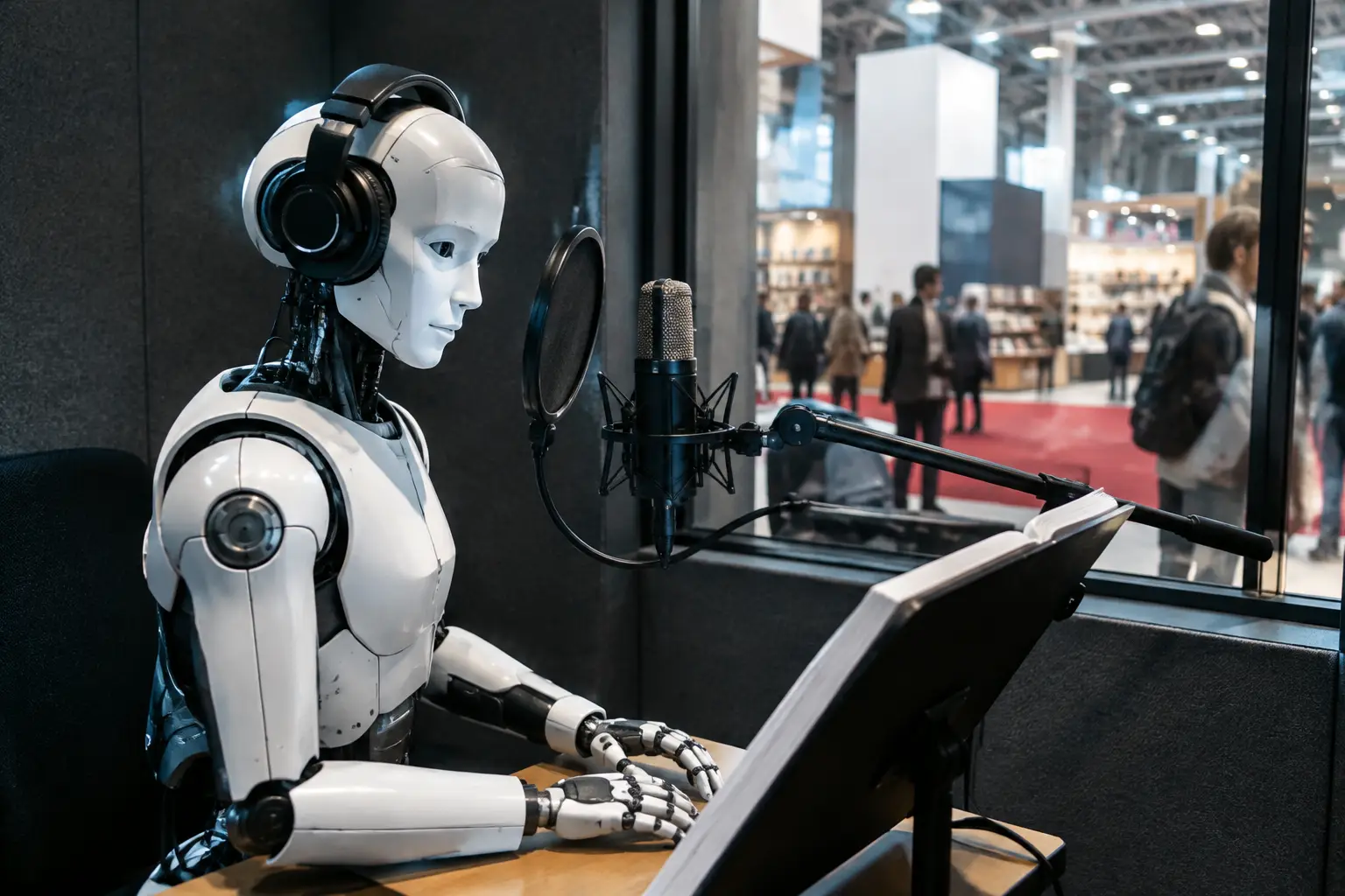Frankfurter Buchmesse 2026: The Robot in the Recording Booth