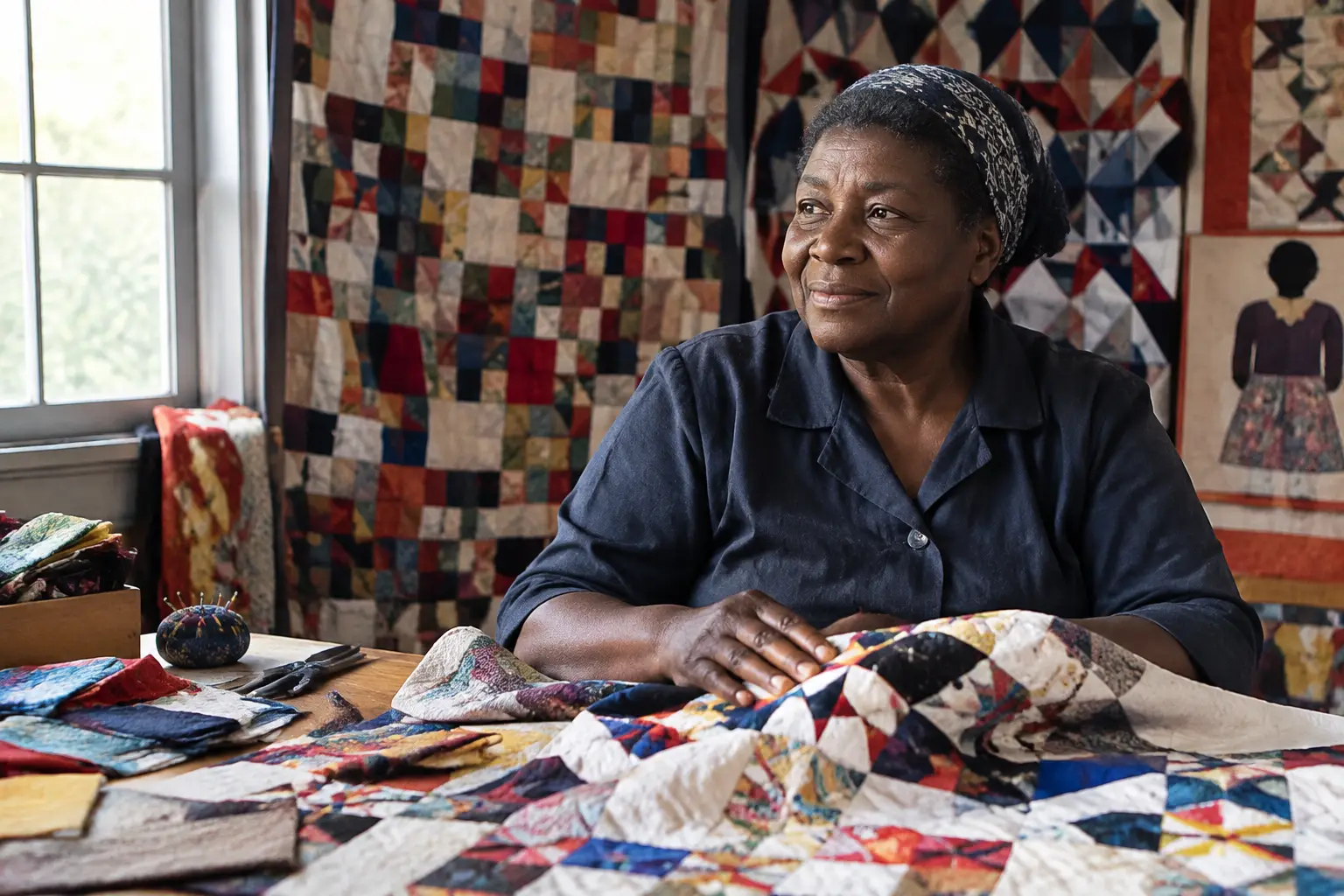 A Language of Stitches: Constance Moore's Picture Book on Quilter Rosie Lee Tompkins