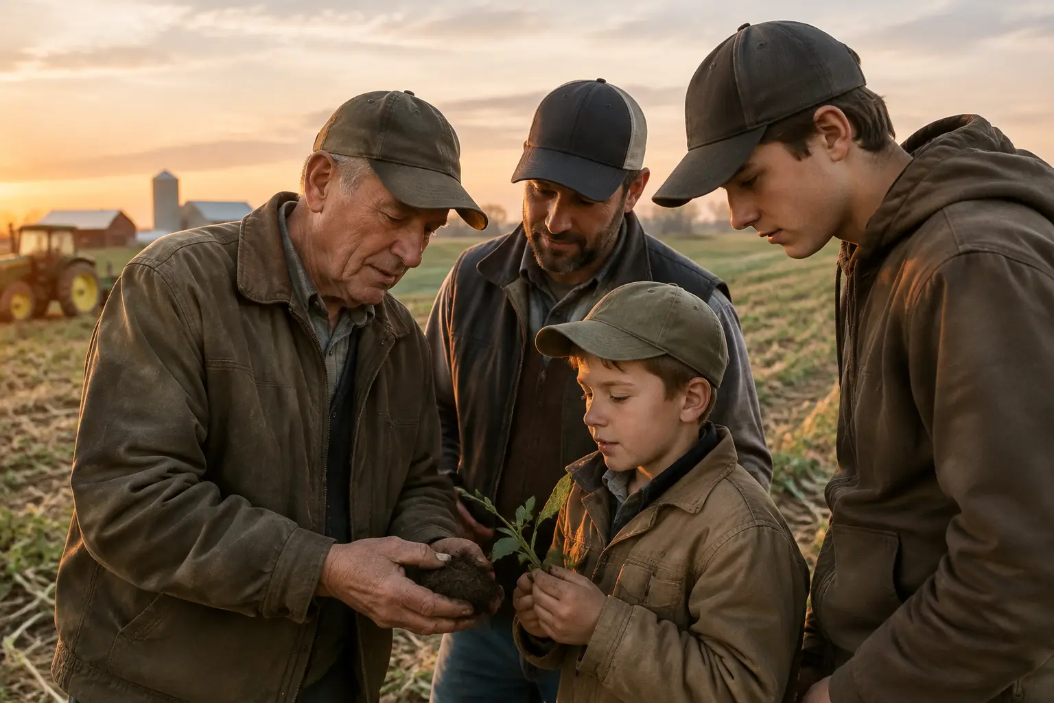 The Farmer's Code by Mike C. Young: Lessons on Legacy From Four Generations of Farming
