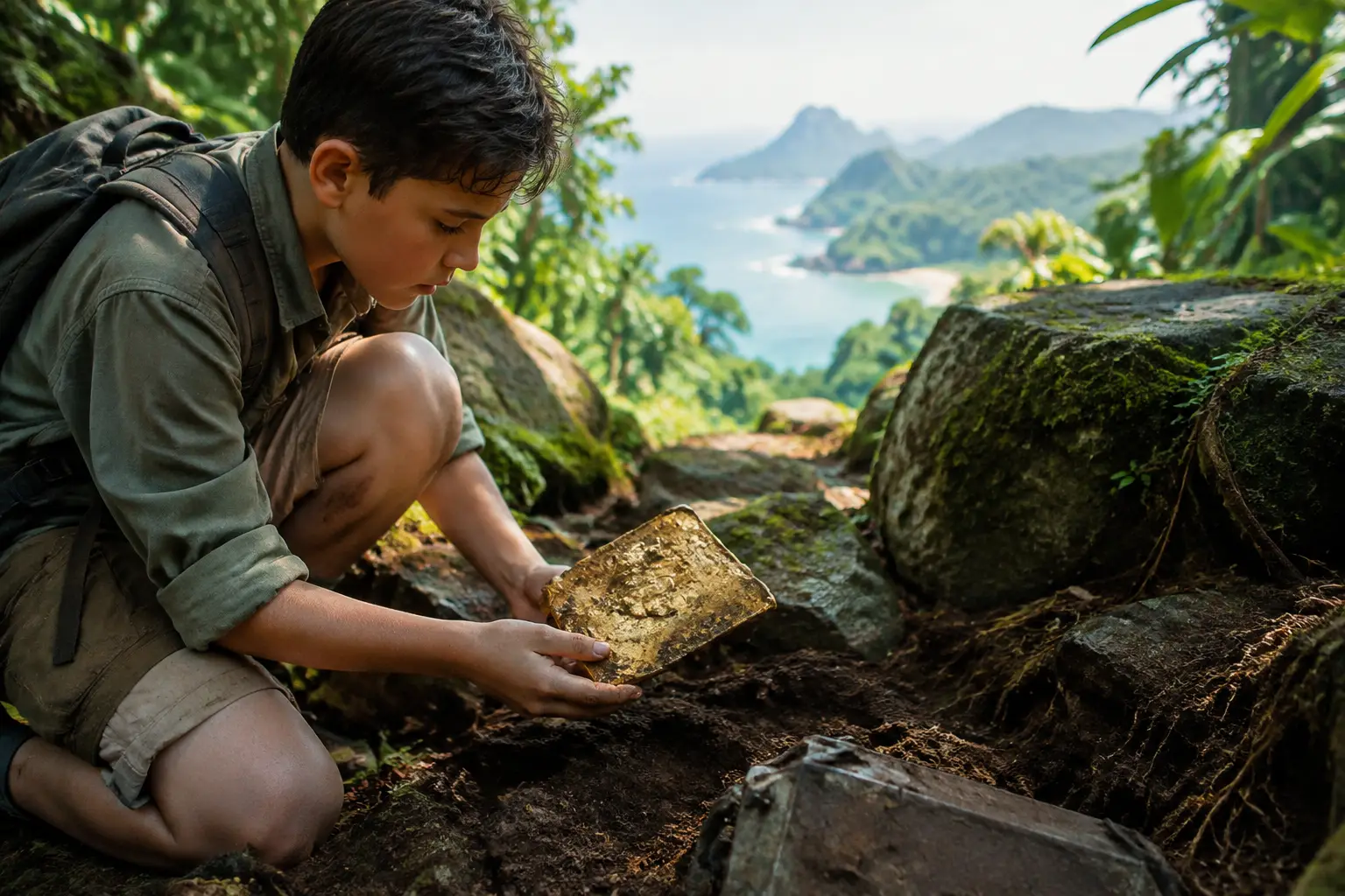 Legends Unearthed: The Hunt for Yamashita's Gold by Sutton Lewis, a Middle-Grade Treasure Hunt