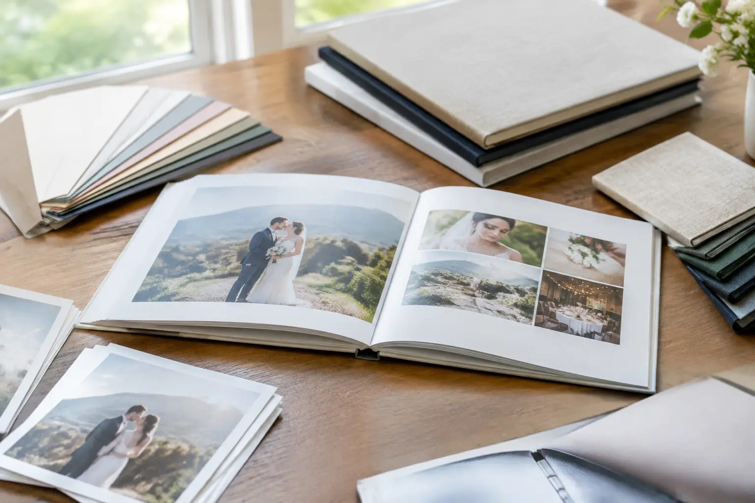 Printing a Wedding Memory Book: Binding, Paper and Layout Choices