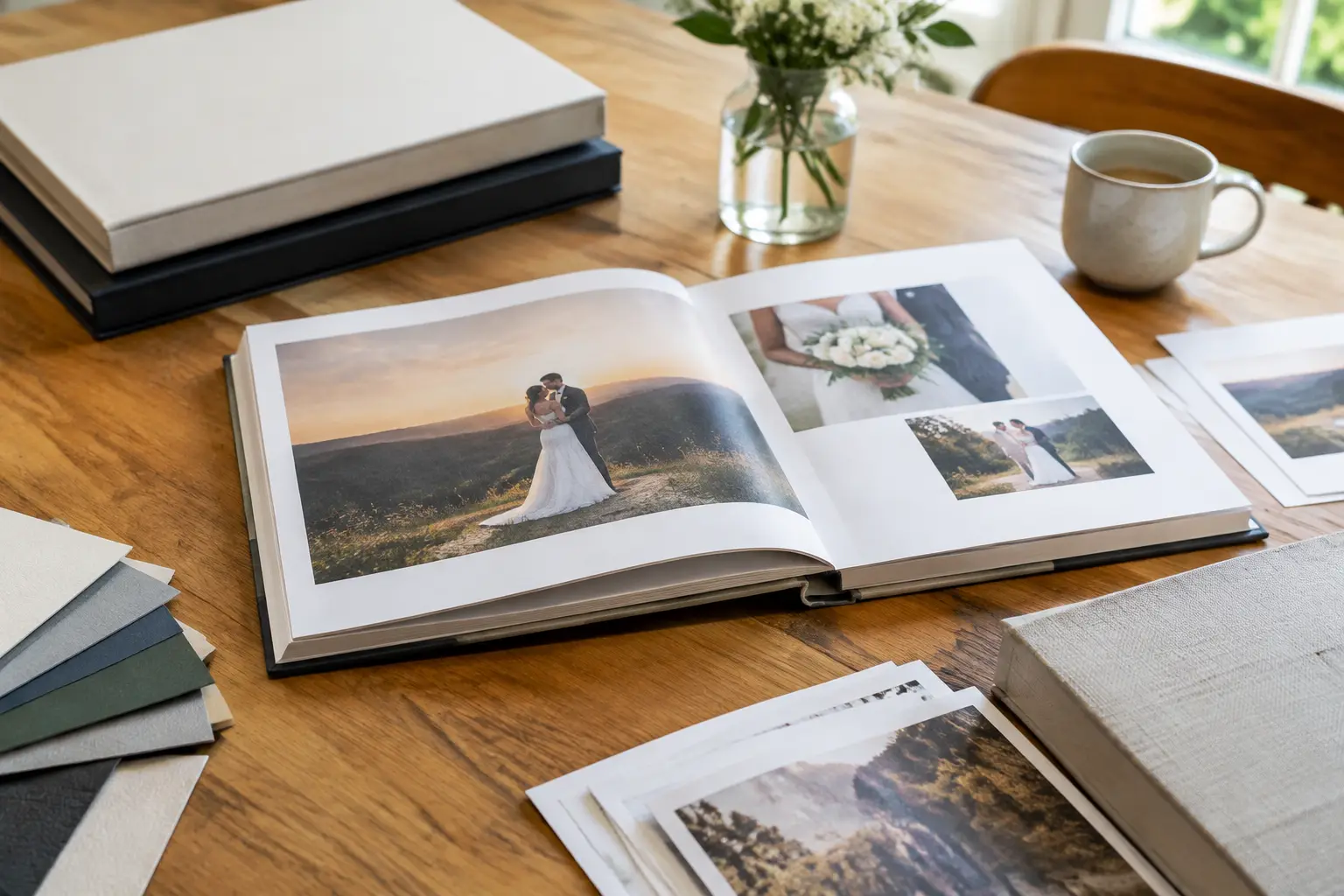 Printing a Wedding Memory Book: Binding, Paper and Layout Choices
