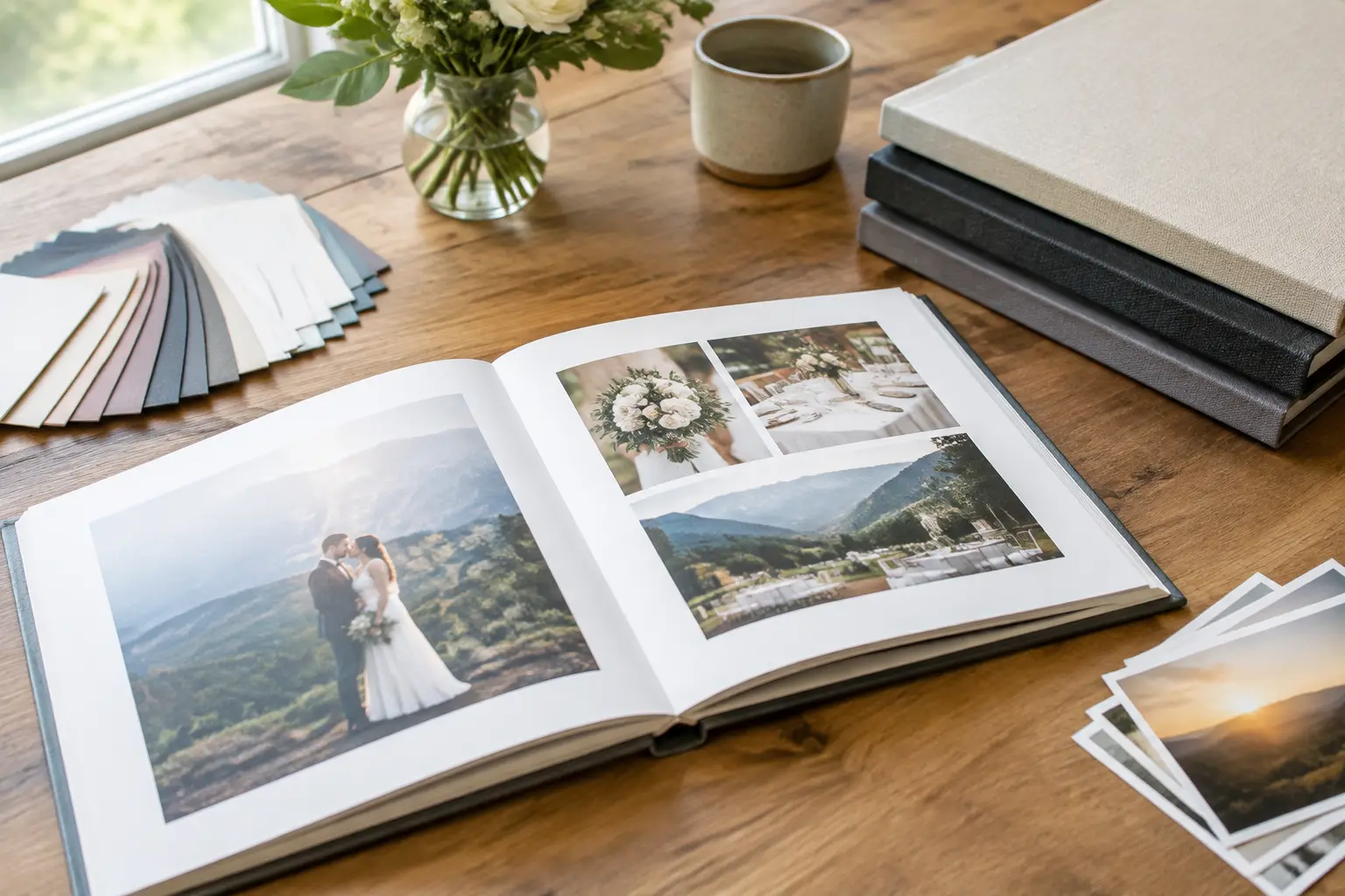 Printing a Wedding Memory Book: Binding, Paper and Layout Choices