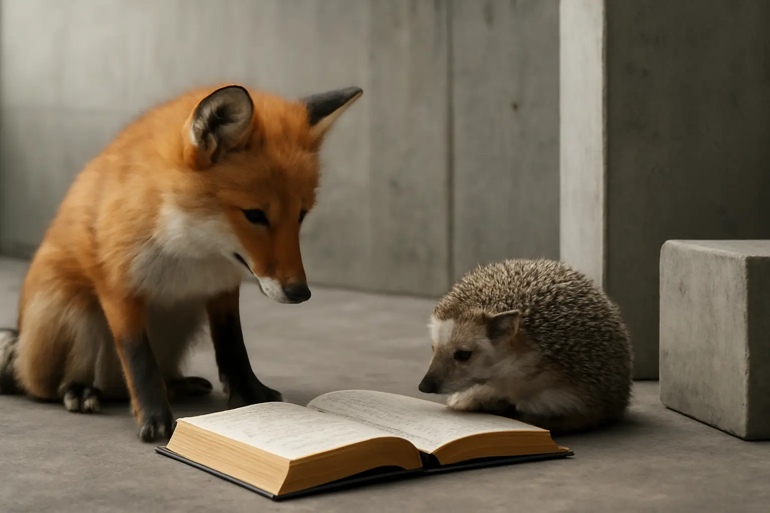 AI and Scholarly Reading: Foxes versus Hedgehogs